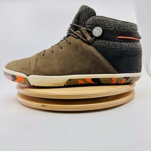 Plae Abra Waterproof High Top Shoes Men's 9 Retro City Classic Sneakers brown